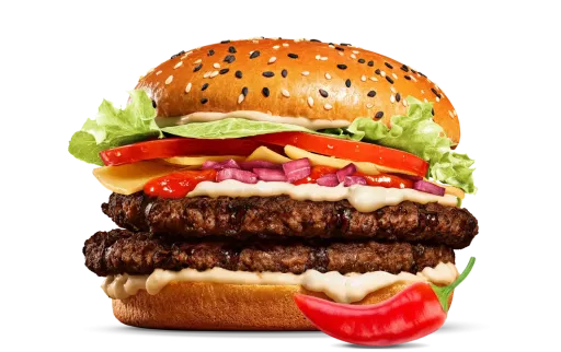 Острый Ангус Пармеджано Двойной