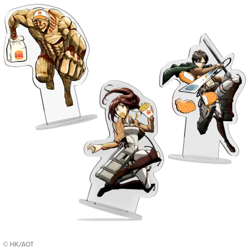 3 Фигурки Атака Титанов