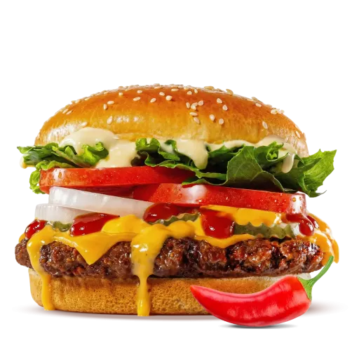 Острый Воппер Смоки Чеддер