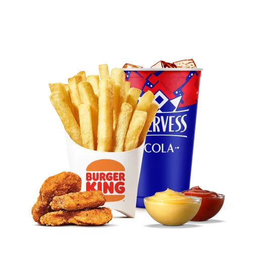 Кинг Фри, Наггетсы, 2 Соуса