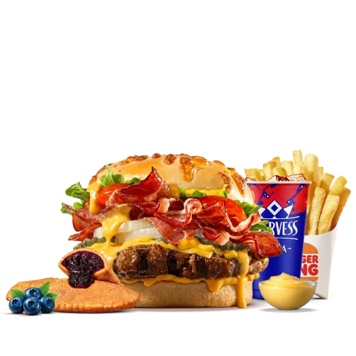 Комбо с Ангусом Чеддер-Бекон